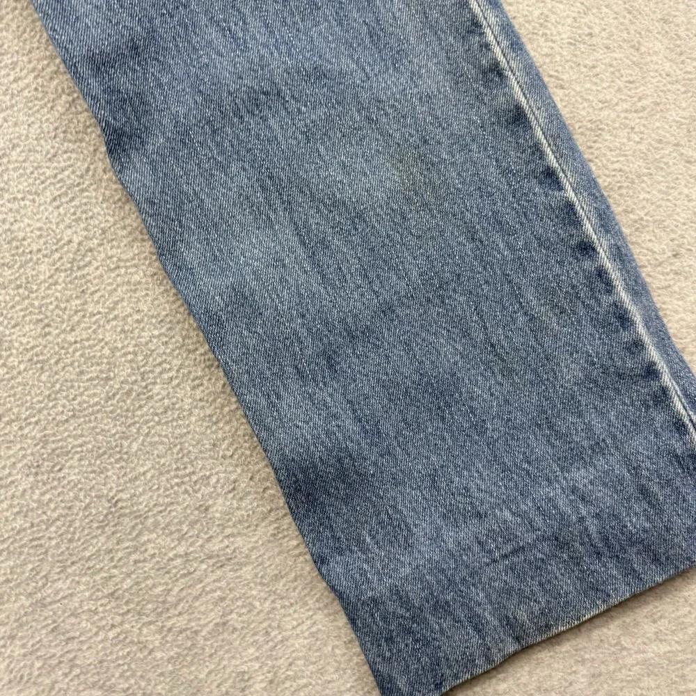 Levis 505 Regular Fit Straight Leg Jeans Mens 31x30 Medium Wash Blue y2k 00s VTG